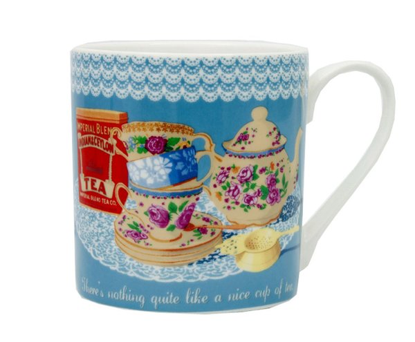 Martin Wiscombe Nice Cup of Tea 350ml Porcelain Mug