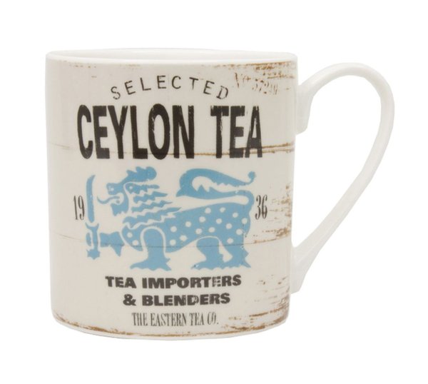 Martin Wiscombe Tea Importers Ceylon Tea 350ml Porcelain Mug