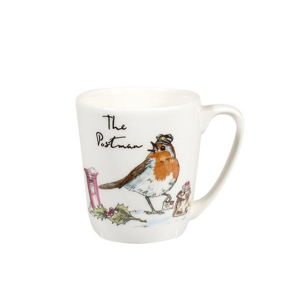 Country Pursuits Acorn Mug by Queens  - Made in Staffordshire UK - The Postman